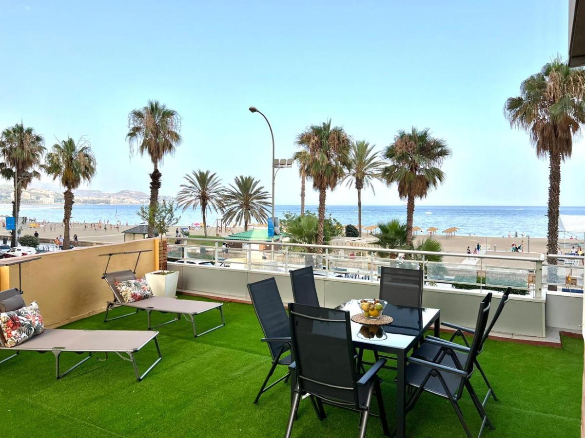 Malagueta Beach I & Private Terrace By Ele Apartments Malaga Bagian luar foto